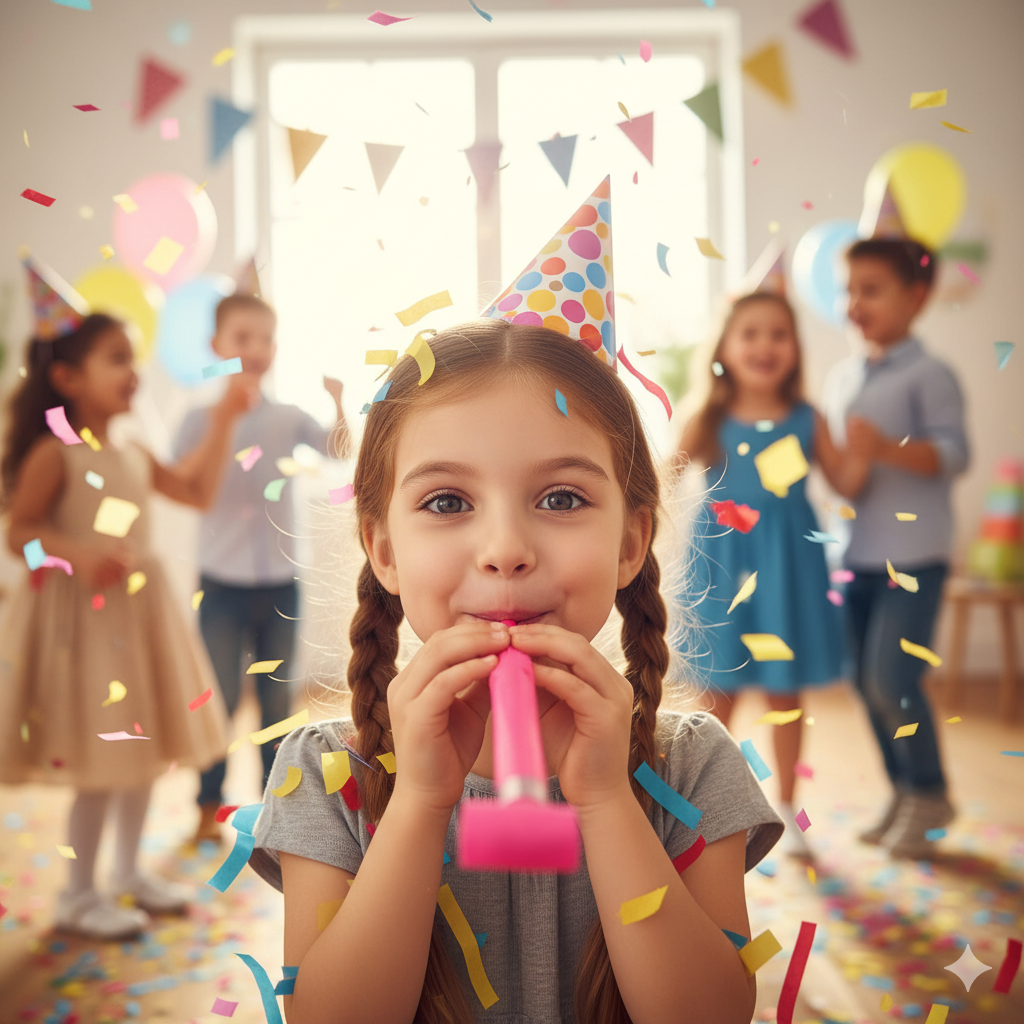 Kind Fokus Luftrüssel