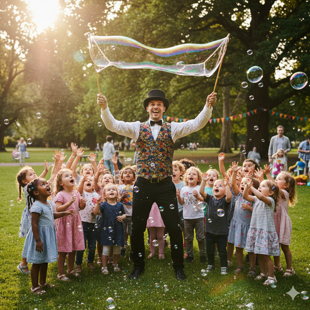 Seifenblasen Performer -
