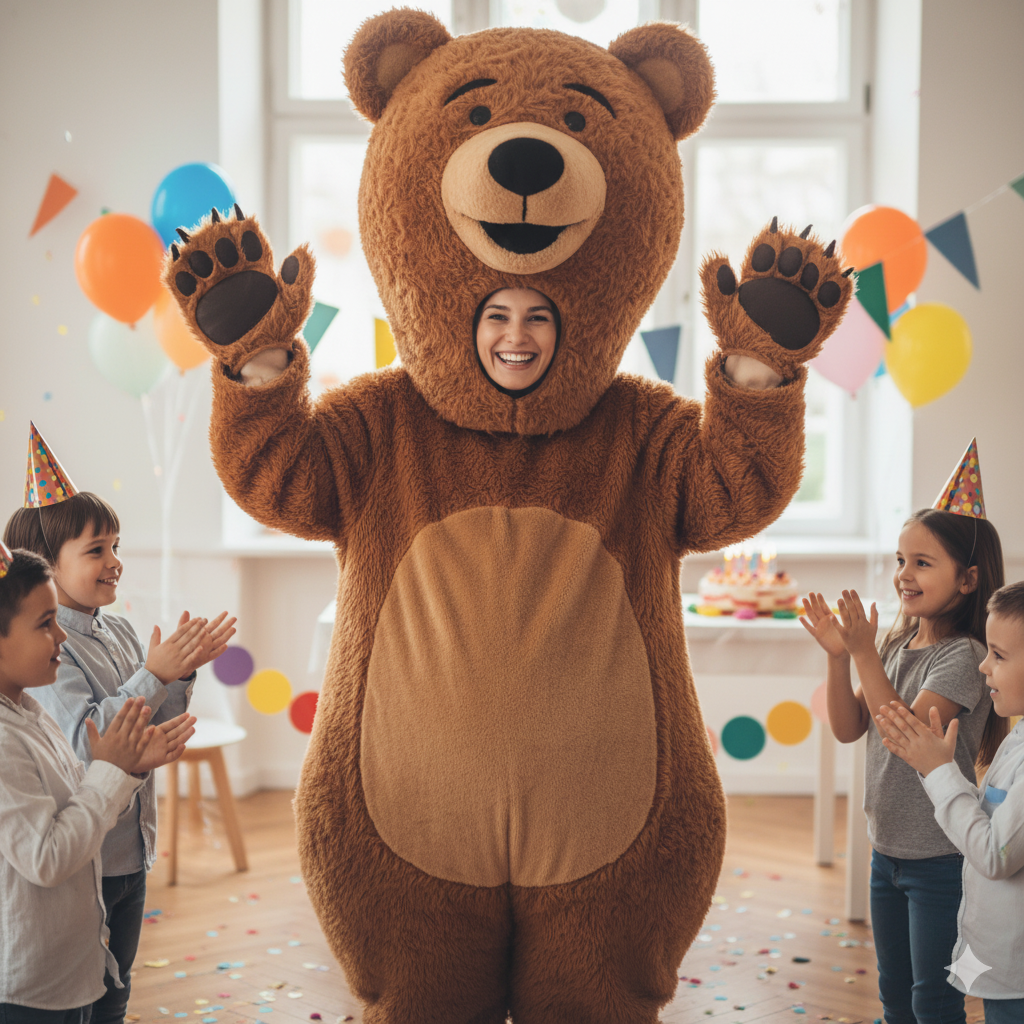 Tierkostüm Live Charakter