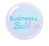 Business & Bubbles Logo transparent